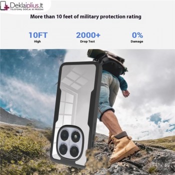 360 laipsnių smūgiams atsparus dėklas (Xiaomi Redmi Note 14 Pro 5G/Note 14 Pro Plus/Poco X7 5G) 360 laipsnių smūgiams atsparus dėklas (Xiaomi Redmi Note 14 Pro 5G/Note 14 Pro Plus/Poco X7 5G)